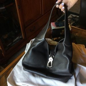 Dooney & Bourke Pebbled Leather Shoulder Satchel